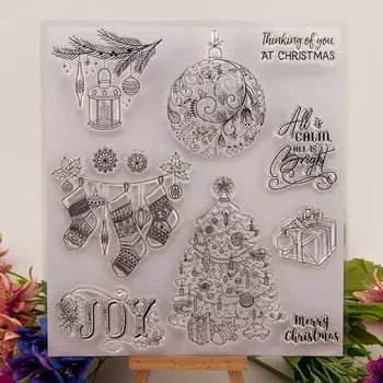 CLEAR STAMPS merry Christmas DIY Scrapbook Card album paper craft silicon rubber roller transparent stamps A577
CLEAR STAMPS merry Christmas DIY Scrapbook Card album paper craft silicon rubber roller transparent stamps A577