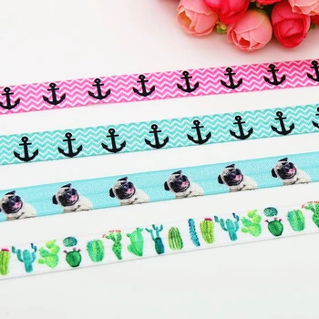DHK 5/8'' 5yards Fold Elastic FOE navy anchor cactus dog printed headband headwear hairband decoration OEM Wholesale C494
DHK 5/8'' 5yards Fold Elastic FOE navy anchor cactus dog printed headband headwear hairband decoration OEM Wholesale C494