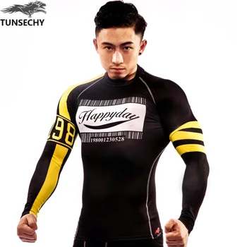 NEW TUNSECHY Brand compression tights clothes long-sleeved Breathable Superelastic cycling tees men long sleeve T-shirt 
NEW TUNSECHY Brand compression tights clothes long-sleeved Breathable Superelastic cycling tees men long sleeve T-shirt