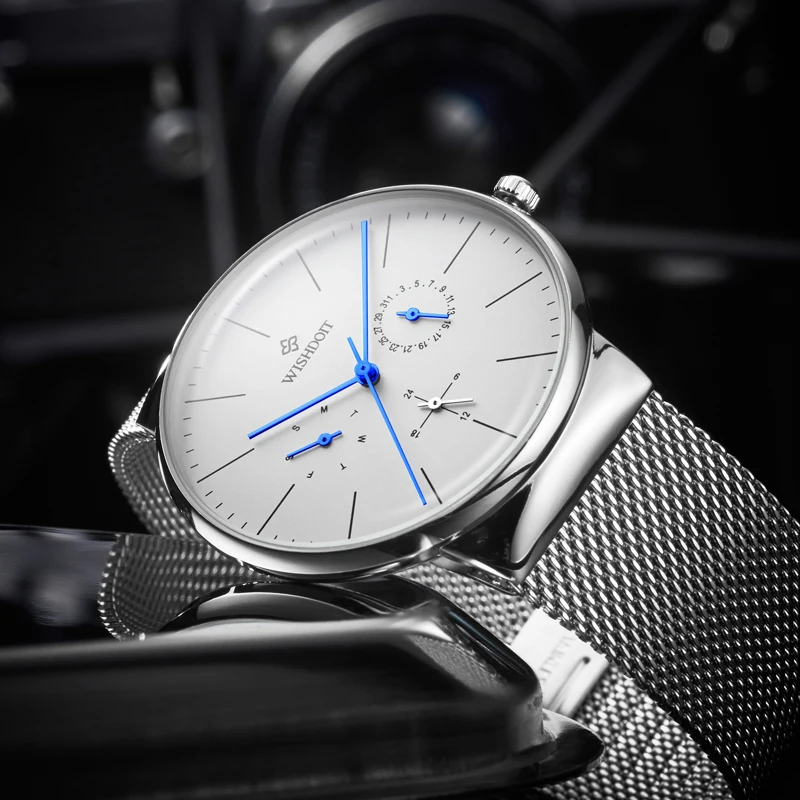 WISHDOIT Mens watches Top Brand Luxury Men's Casual Sports Watch Men ultra-thin Waterproof Quartz Wristwatch Relogio Masculino
WISHDOIT Mens watches Top Brand Luxury Men's Casual Sports Watch Men ultra-thin Waterproof Quartz Wristwatch Relogio Masculino