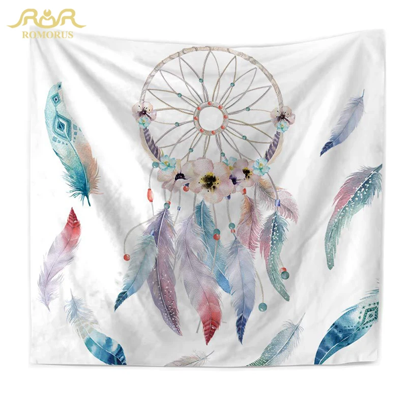 ROMORUS Indian Dreamcatcher Feather Printed Tapestry Wall Hanging Boho Bedroom Decorative Tapestry Throw Beach Towel Wall Carpet
ROMORUS Indian Dreamcatcher Feather Printed Tapestry Wall Hanging Boho Bedroom Decorative Tapestry Throw Beach Towel Wall Carpet
