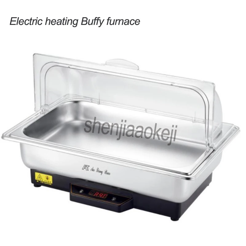 Stainless steel holding furnace Commercial Electric heating Buffy furnace Restaurant Hotel Insulation Stove transparent Pc cover
Stainless steel holding furnace Commercial Electric heating Buffy furnace Restaurant Hotel Insulation Stove transparent Pc cover