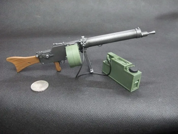 1/6 Scale Soldier Weapon Model Toys MG08/15 Water Cooled Machine Gun for 12" Action Figure
1/6 Scale Soldier Weapon Model Toys MG08/15 Water Cooled Machine Gun for 12" Action Figure