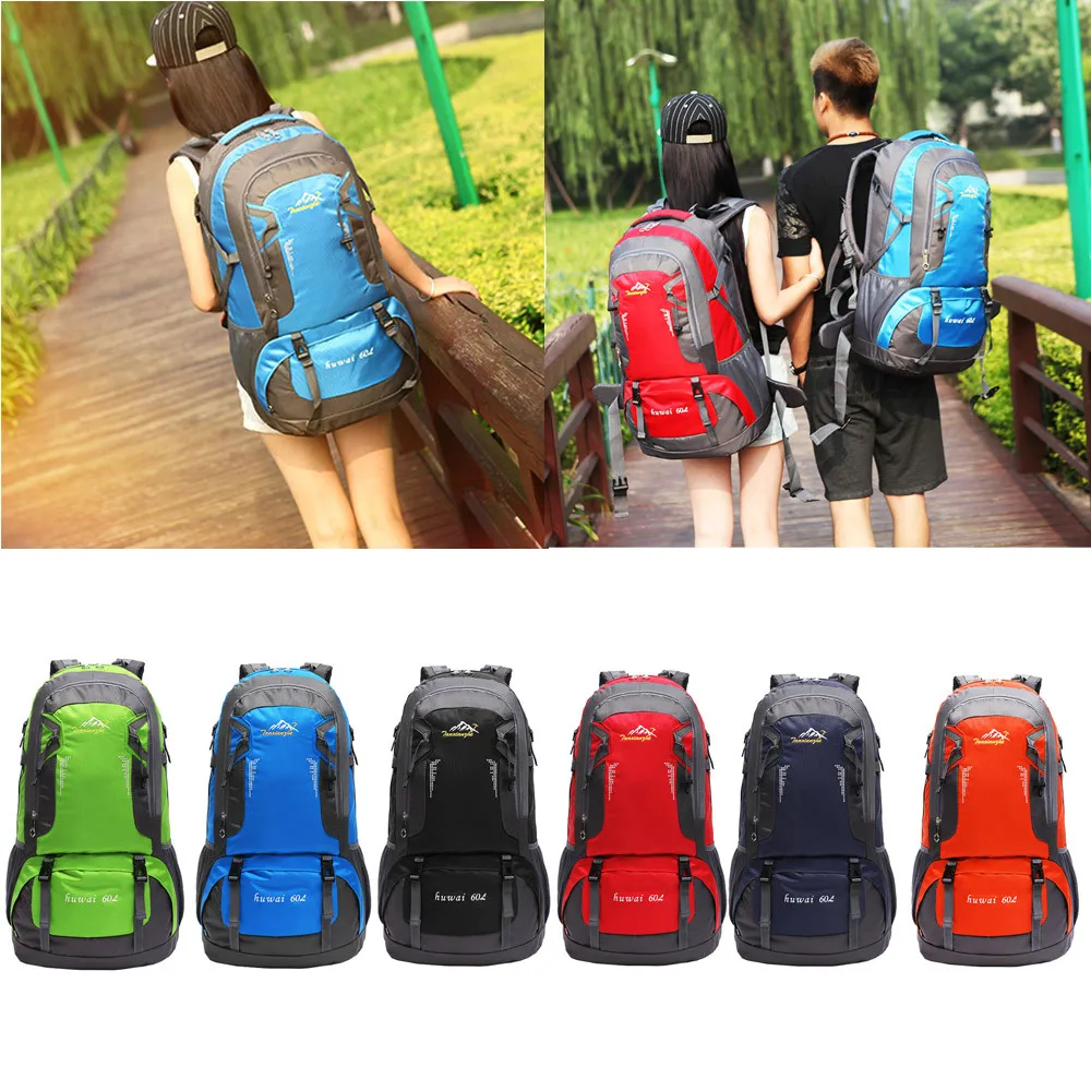 Travel Hiking backpacks Gym bag 60L Outdoor Hiking Camping Waterproof Polyester Travel Luggage Rucksack Backpack Canta C0.8
Travel Hiking backpacks Gym bag 60L Outdoor Hiking Camping Waterproof Polyester Travel Luggage Rucksack Backpack Canta C0.8