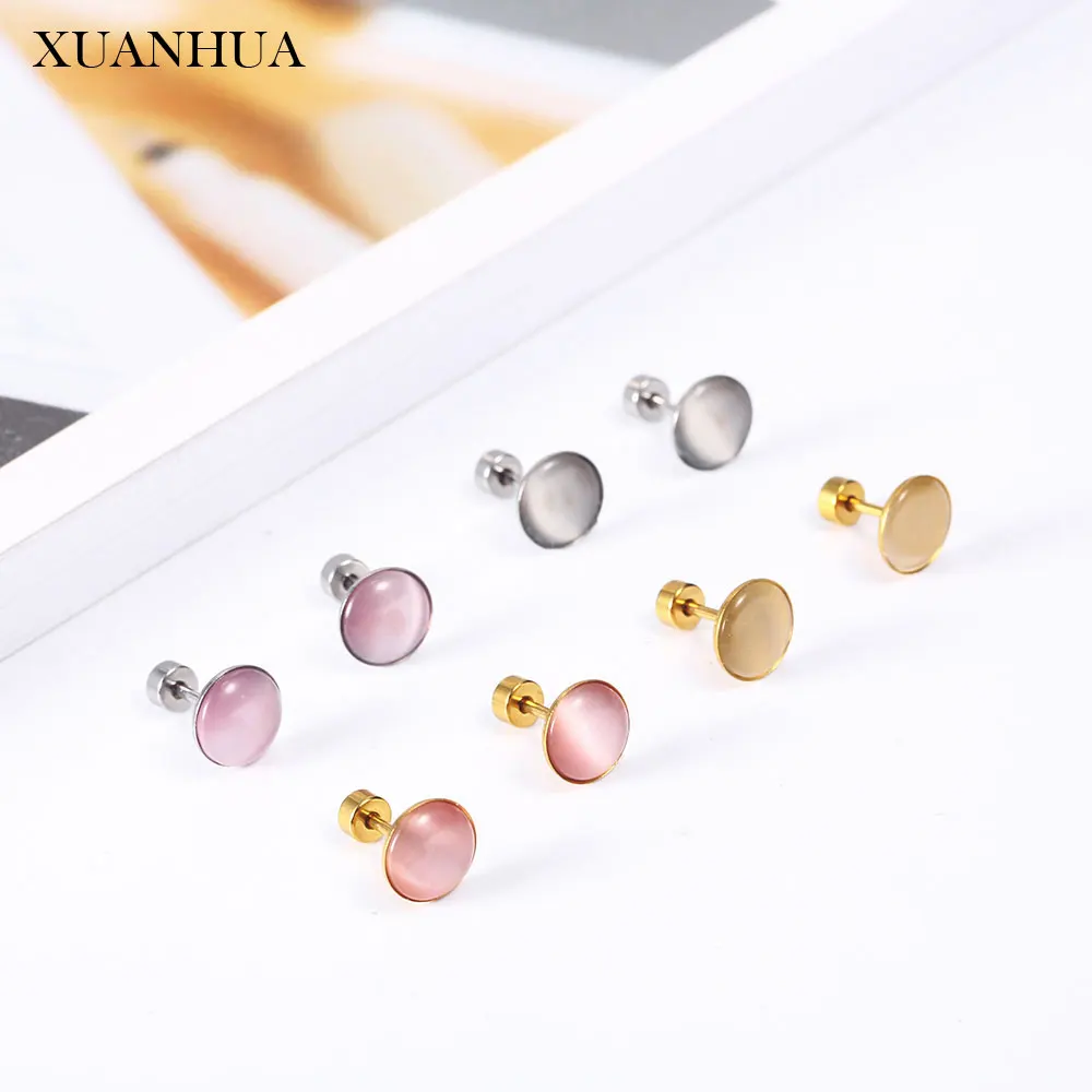 XUANHUA Charm Opal Stud Earrings Gifts For Women Fine Jewelry Accessories Stainless Steel Jewelry Woman Vogue 2019 Bohemian
XUANHUA Charm Opal Stud Earrings Gifts For Women Fine Jewelry Accessories Stainless Steel Jewelry Woman Vogue 2019 Bohemian