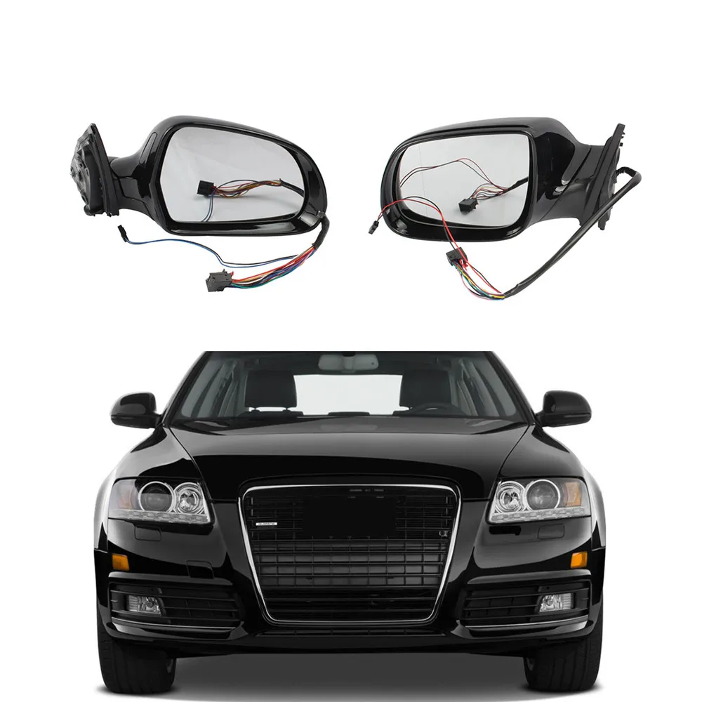 Black Left Right Heated Folding Mirror Glass Cover Assembly For Audi A6 S6 2009 2010 2011
Black Left Right Heated Folding Mirror Glass Cover Assembly For Audi A6 S6 2009 2010 2011