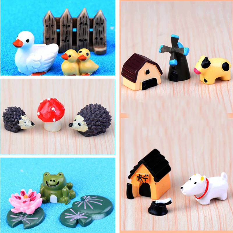 3PCS Kawaii Elephant Figurine Cow Pig Frog Duck Hedgehog Turtle Dog Decor Mini Fairy Garden Animal Statue Miniature Resin Craft
3PCS Kawaii Elephant Figurine Cow Pig Frog Duck Hedgehog Turtle Dog Decor Mini Fairy Garden Animal Statue Miniature Resin Craft