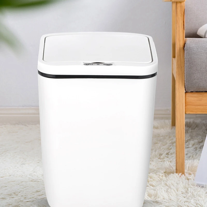 Automatic Sensor Dustbin Smart Sensor Trash Can Induction Waste Bin ABS+PP Eco-Friendly Dustbin Household Trash Bin 12L
Automatic Sensor Dustbin Smart Sensor Trash Can Induction Waste Bin ABS+PP Eco-Friendly Dustbin Household Trash Bin 12L