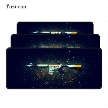 Yuzuoan Gun XL 900*400*3MM Free Shipping CSGO Notbook Computer Gaming Large Lock Edge Mouse Pad Gamer to Popular Laptop Mat
Yuzuoan Gun XL 900*400*3MM Free Shipping CSGO Notbook Computer Gaming Large Lock Edge Mouse Pad Gamer to Popular Laptop Mat