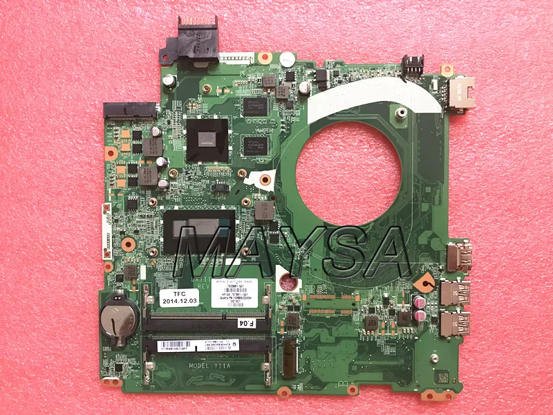 Материнская плата для ноутбука HP Envy 15-P 15-K 763588-501 DAY11AMB6E0 SR1EF I5-4210U DDR3L 840M 2 Гб