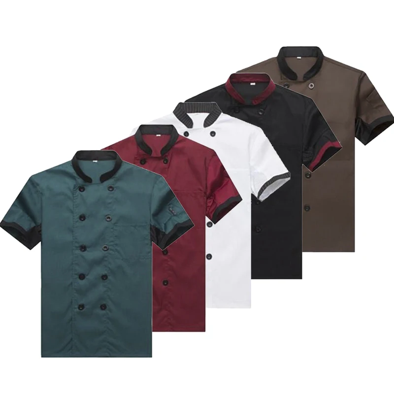 New Chef Jacket Hotel Restaurant Work Wear Double-breasted Mens Kitchen Chef Uniform Cook Clothes Food Services Frock Coats 89
New Chef Jacket Hotel Restaurant Work Wear Double-breasted Mens Kitchen Chef Uniform Cook Clothes Food Services Frock Coats 89