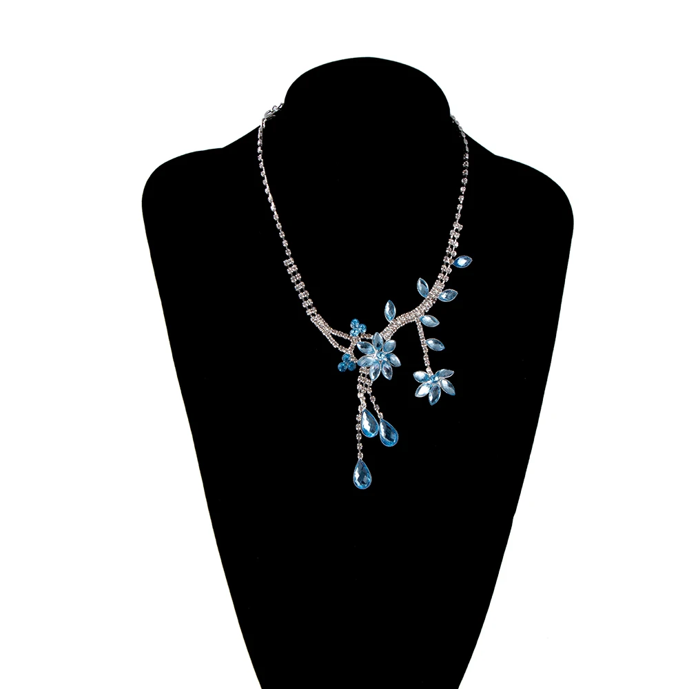 1 Set Woman Beautiful Jewelry Accessories Wedding Bridal Flower Leaf Rhinestone Crystal Necklace Drop Earrings Tassel Fashion
1 Set Woman Beautiful Jewelry Accessories Wedding Bridal Flower Leaf Rhinestone Crystal Necklace Drop Earrings Tassel Fashion