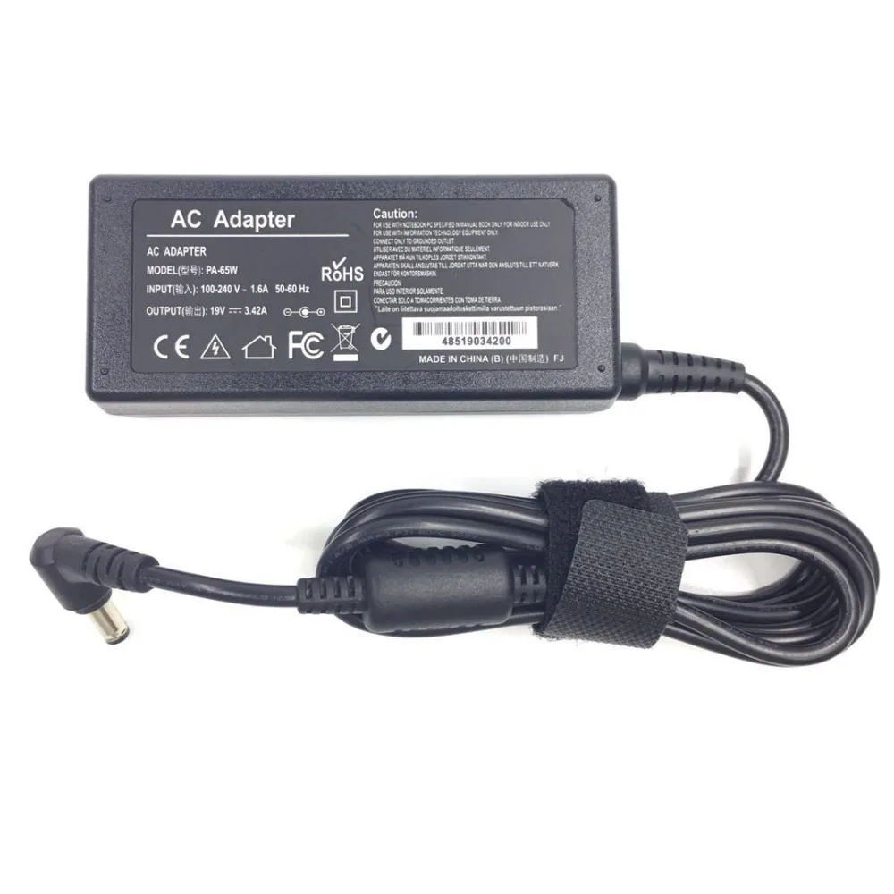 19V 3.42A 5.5mm*2.5mm 65W AC Adapter Laptop Chargerr For For Lenovo/Asus/BenQ/Acer/Asus Notebook Power Supply
19V 3.42A 5.5mm*2.5mm 65W AC Adapter Laptop Chargerr For For Lenovo/Asus/BenQ/Acer/Asus Notebook Power Supply