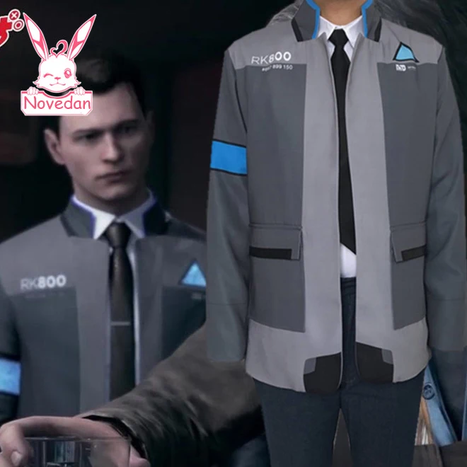 Game Detroit : Become Human Connor RK800 Jacket Agent Suit Uniform Cosplay Costume For Halloween A Man Women
Game Detroit : Become Human Connor RK800 Jacket Agent Suit Uniform Cosplay Costume For Halloween A Man Women
