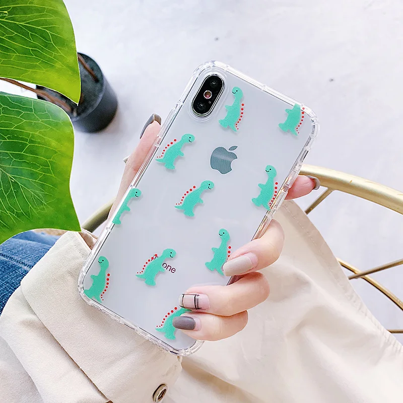 Case for iPhone XSMAX X XR XS Cute dinosaur transparent soft cover case for iphone 6 6S 7 8 Plus 6splus back conque
Case for iPhone XSMAX X XR XS Cute dinosaur transparent soft cover case for iphone 6 6S 7 8 Plus 6splus back conque