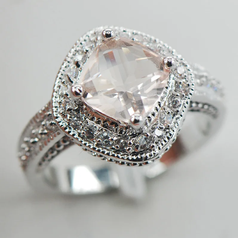 Модное женское кольцо Morganite из стерлингового серебра 925 пробы F902 Размер 5 6 7 8 9
Модное женское кольцо Morganite из стерлингового серебра 925 пробы F902 Размер 5 6 7 8 9