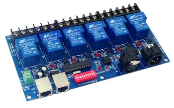 6CH Relay switch dmx512 Controller RJ45 XLR 6 way relay switch(max 30A) DMX512 decoder for led strip light WS-DMX-RELAY-6CH-30A
6CH Relay switch dmx512 Controller RJ45 XLR 6 way relay switch(max 30A) DMX512 decoder for led strip light WS-DMX-RELAY-6CH-30A