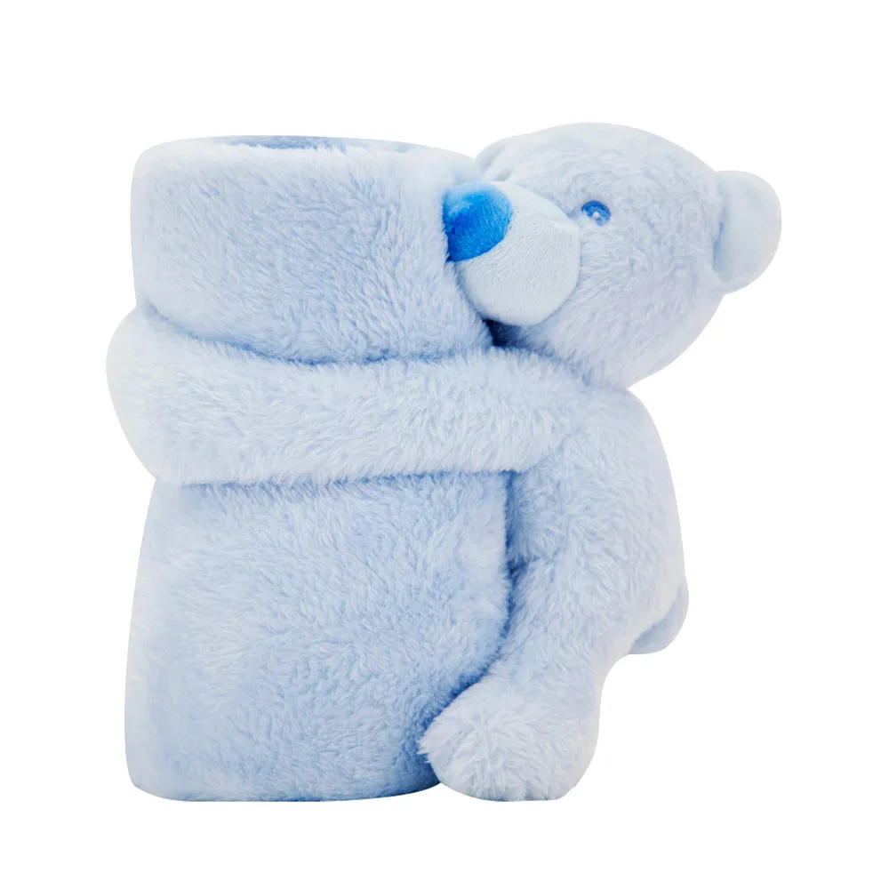Cartoon Baby Blankets Newborn Air Conditioning Baby Wrapping Quilt Crib Bedding Baby Girl Blanket Fleece Flannel with Bear Gift
Cartoon Baby Blankets Newborn Air Conditioning Baby Wrapping Quilt Crib Bedding Baby Girl Blanket Fleece Flannel with Bear Gift