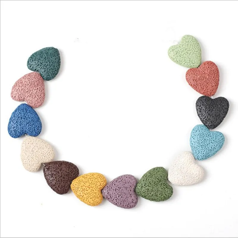 Natural Stone Black White Volcanic Lava Beads Heart Shape Rock Spacer Beads For Necklace Earrings DIY Jewelry Making Z833
Natural Stone Black White Volcanic Lava Beads Heart Shape Rock Spacer Beads For Necklace Earrings DIY Jewelry Making Z833