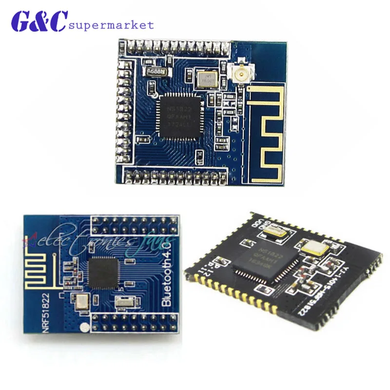 NRF51822 Core51822 BLE 4.0 Bluetooth 2.4G Wireless Module Antenna Board For ULP SPI I2C UART Interface Compatible NRF24L Series
NRF51822 Core51822 BLE 4.0 Bluetooth 2.4G Wireless Module Antenna Board For ULP SPI I2C UART Interface Compatible NRF24L Series