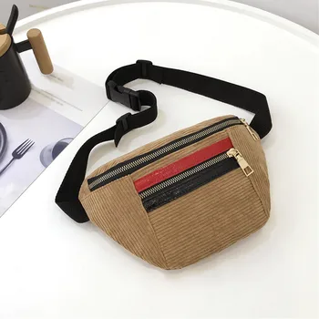 Belt Bag Women 2020 New Leisure Women Girl Panelled Zipper Corduroy Messenger Bag Chest Waist Bag Packs for Ladies Xew
Belt Bag Women 2020 New Leisure Women Girl Panelled Zipper Corduroy Messenger Bag Chest Waist Bag Packs for Ladies Xew