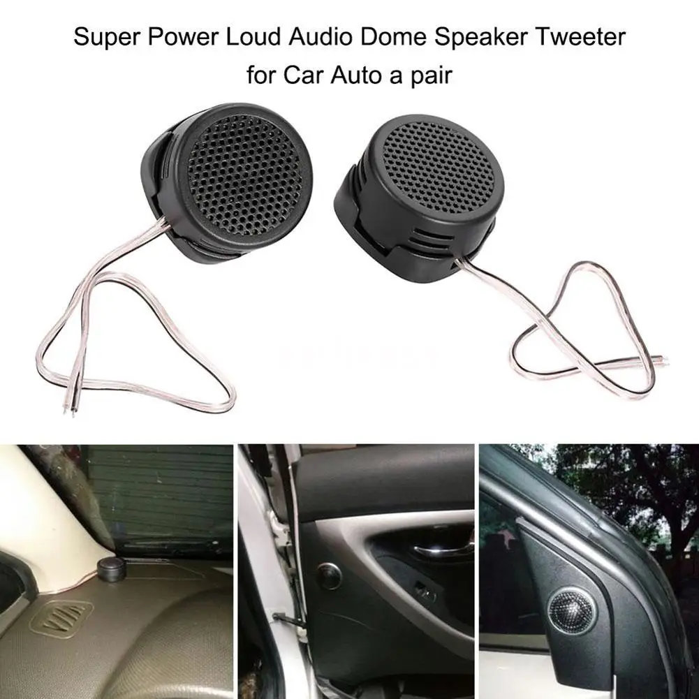 1Pair Universal 500W Auto Car Vehicle High Power Loud Audio Dome Speaker Tweeter
1Pair Universal 500W Auto Car Vehicle High Power Loud Audio Dome Speaker Tweeter