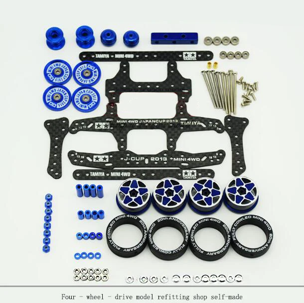 AR Chassis Upgrade Parts Set Carbon Fiber FRP With Wheels Tires Guide Roller Damper Kit For Tamiya Mini 4WD Racing Car Model
AR Chassis Upgrade Parts Set Carbon Fiber FRP With Wheels Tires Guide Roller Damper Kit For Tamiya Mini 4WD Racing Car Model