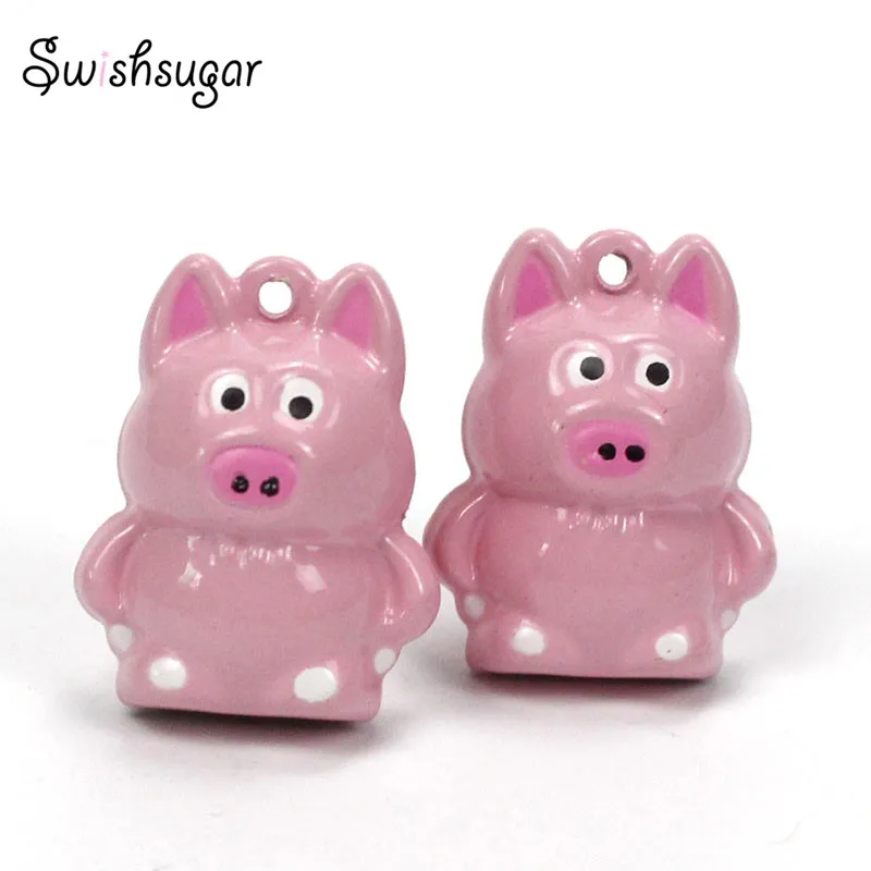 Copper Pink Pig Animal Jingle Bells Charm For Necklace Pendant Christmas Festival Party Kids Children Hanging Bag Gift Decor
Copper Pink Pig Animal Jingle Bells Charm For Necklace Pendant Christmas Festival Party Kids Children Hanging Bag Gift Decor