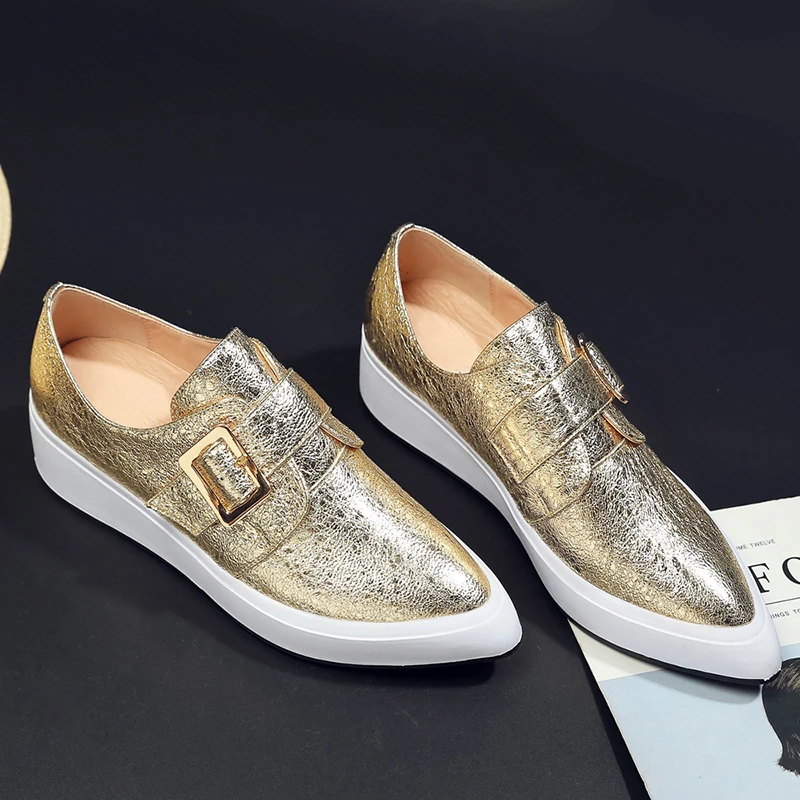 Women flats spring single oxford shoes 2019 genuine leather flat platform fashion shoes for woman brogues slipon shoes
Women flats spring single oxford shoes 2019 genuine leather flat platform fashion shoes for woman brogues slipon shoes