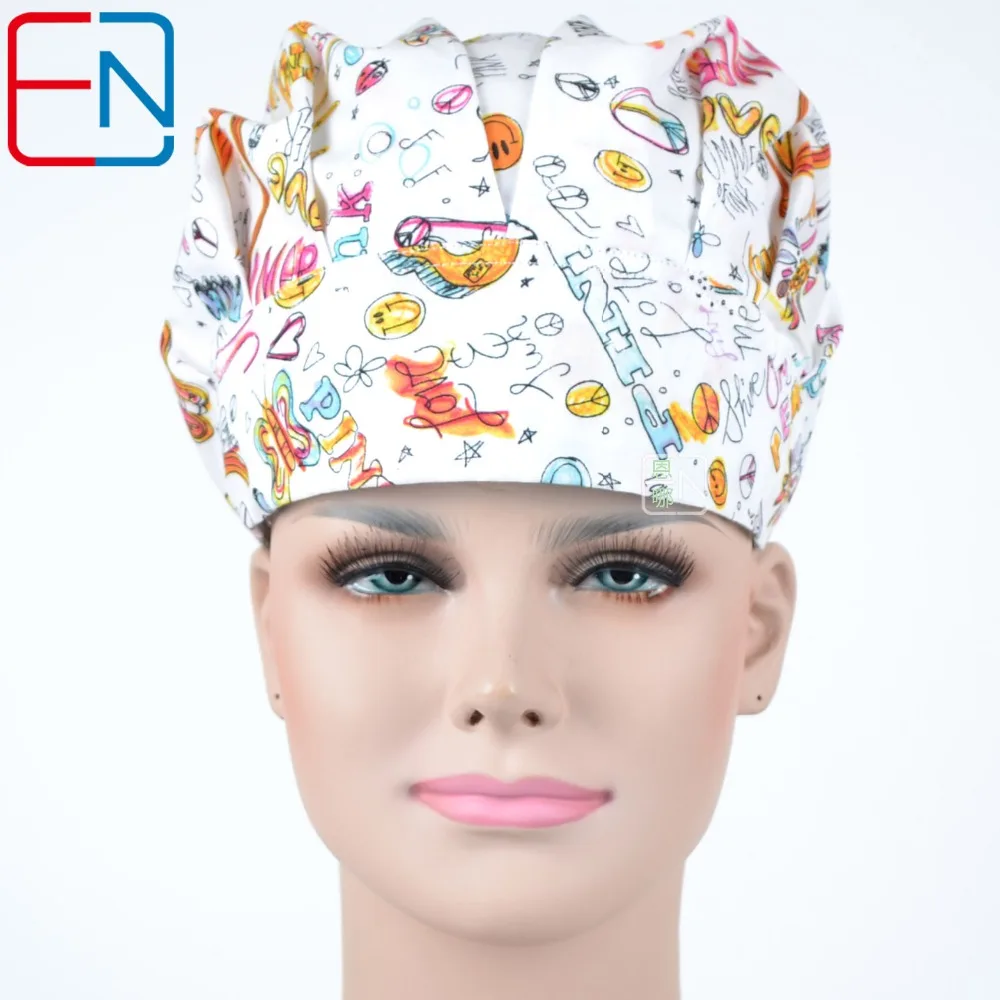 Hennar New Cotton Medical Cap Women White Print Doctors Nurses Surgical Cap High Quality Anesthesiologist Beauty Hat For Women
Hennar New Cotton Medical Cap Women White Print Doctors Nurses Surgical Cap High Quality Anesthesiologist Beauty Hat For Women