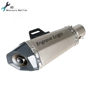 51mm Street Moto Exhaust Pipe Carbon Fiber Engine Escape For Kawasaki Z800 Z750 ER6N Ninja Yamaha YZF R1 R3 R6 KTM Suzuki GSX R
51mm Street Moto Exhaust Pipe Carbon Fiber Engine Escape For Kawasaki Z800 Z750 ER6N Ninja Yamaha YZF R1 R3 R6 KTM Suzuki GSX R