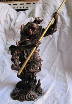WBY+++ free shipping pure red bronze chinese myth Journey to the West Monkey King Son Goku statue
WBY+++ free shipping pure red bronze chinese myth Journey to the West Monkey King Son Goku statue
