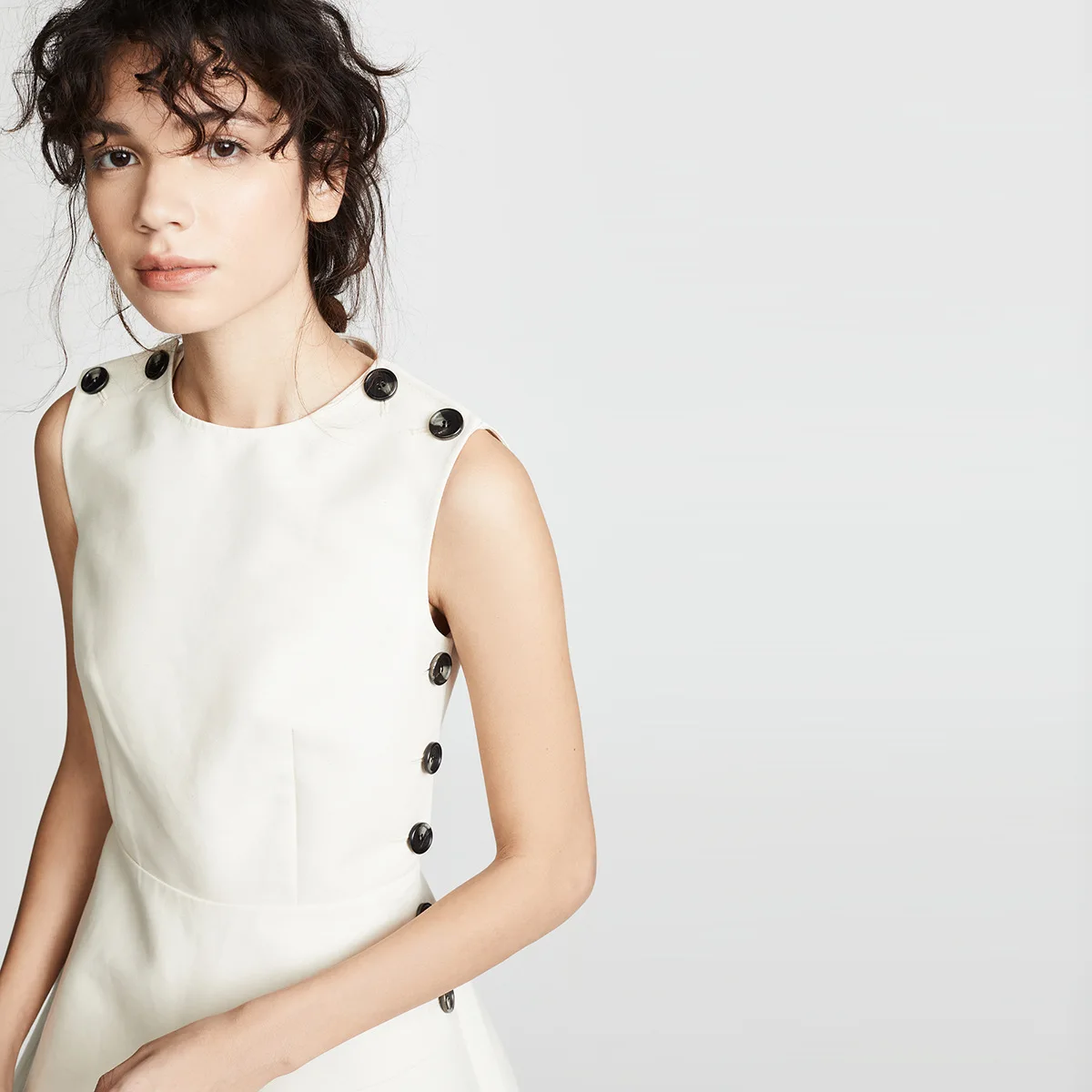 Simple Commuter Round Tie Button Decorative Back Hollowed A Type Dress 2019 O-Neck Off The Shoulder Women Dress
Simple Commuter Round Tie Button Decorative Back Hollowed A Type Dress 2019 O-Neck Off The Shoulder Women Dress