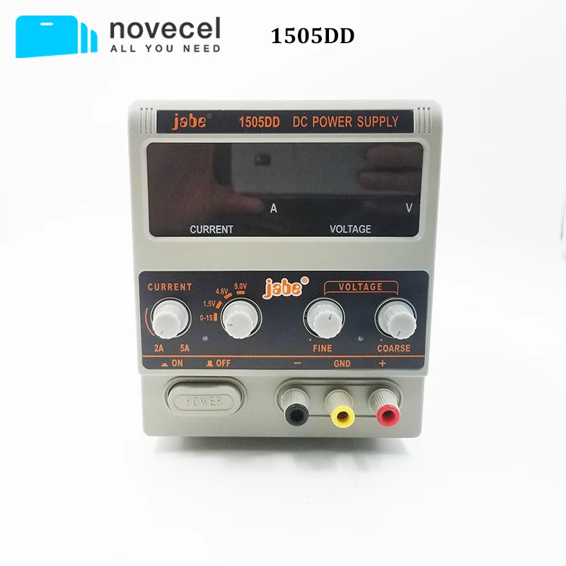 High Quality 1503DD 1505DD LED Digital Display Adjustable 220v 0-15V 0-5A DC Power For Mobile Phone Repair Tool
High Quality 1503DD 1505DD LED Digital Display Adjustable 220v 0-15V 0-5A DC Power For Mobile Phone Repair Tool