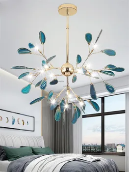 Nordic LED Chandelier Lighting Restaurant Colorful Agate Decor Chandelier Modern Living Room Bedroom Personality Light Fixture
Nordic LED Chandelier Lighting Restaurant Colorful Agate Decor Chandelier Modern Living Room Bedroom Personality Light Fixture