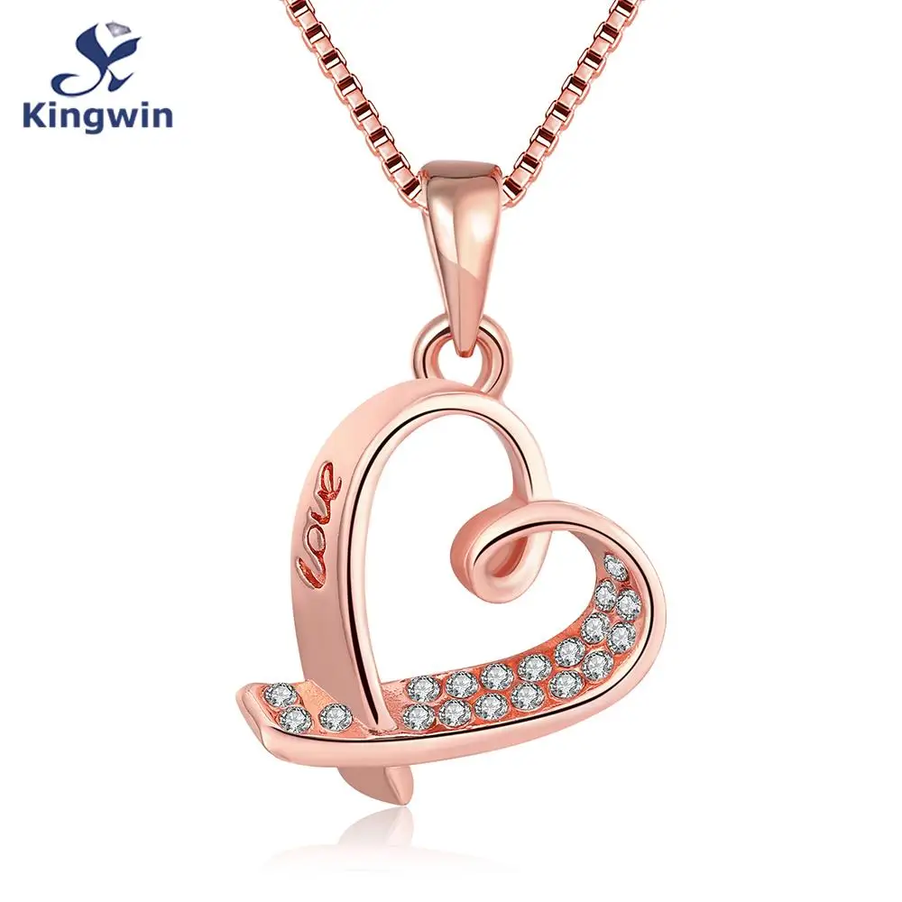 I LOVE YOU necklace real Rose Gold Color brand fashion love heart pendant necklace girls jewelry harajuku gifts for Mom wife
I LOVE YOU necklace real Rose Gold Color brand fashion love heart pendant necklace girls jewelry harajuku gifts for Mom wife