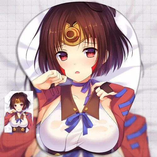 Koutetsujou no Kabaneri Mumei 3D Oppai Mouse Pad 5 Koutetsujou no Kabaneri Mumei 3D Oppai Mouse Pad – Yotsuba Store