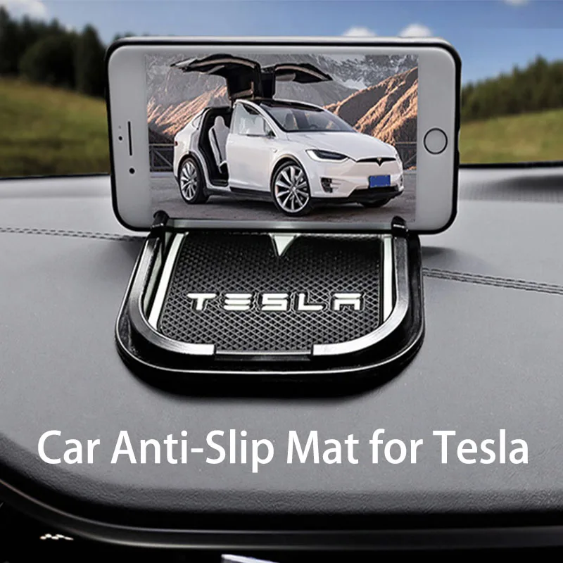 1pc Car Anti Slip Mat Sticky Pad with Logo Dashboard anti-slip mat phone key GPS holder Accessories for Tesla Model S Model X 3
1pc Car Anti Slip Mat Sticky Pad with Logo Dashboard anti-slip mat phone key GPS holder Accessories for Tesla Model S Model X 3