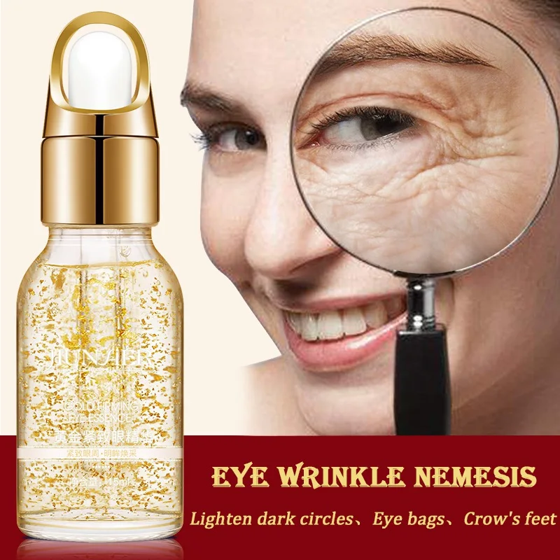 Eye Gold Foil Serum Hydrating Smooth Fine Lines Tighten Skin Remove Dark Circles Anti-Puffiness Skin Care Eye Essential Liquid
Eye Gold Foil Serum Hydrating Smooth Fine Lines Tighten Skin Remove Dark Circles Anti-Puffiness Skin Care Eye Essential Liquid
