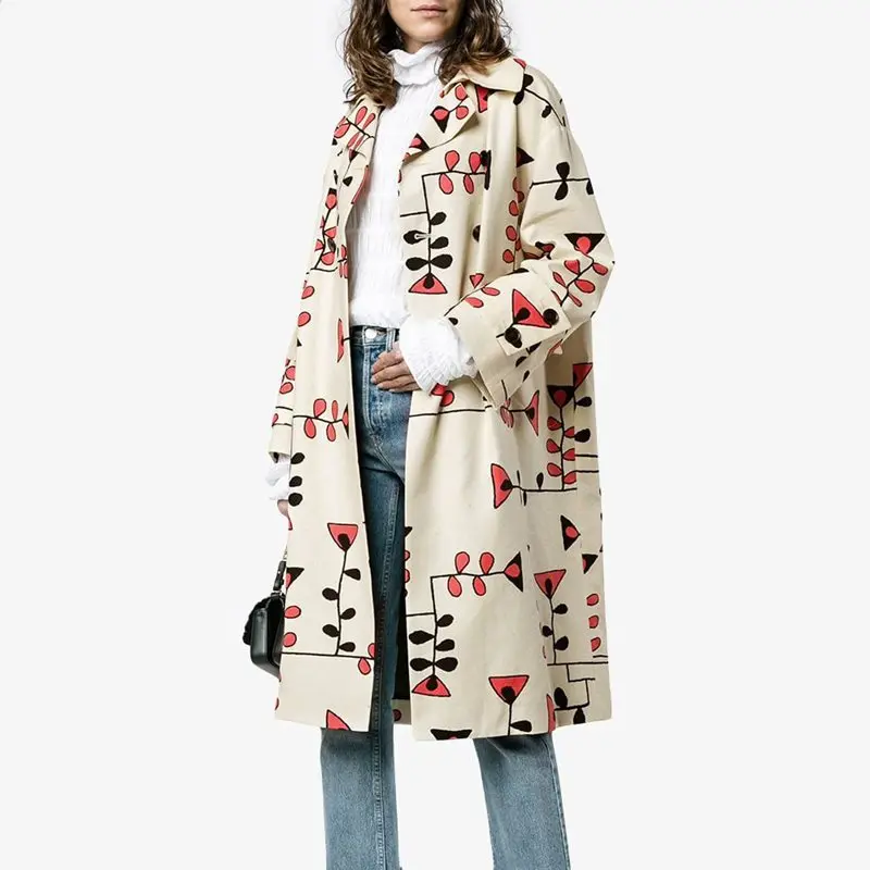 Bohoartist Fashion Printed Wool Coat Women Plus Size Outerwear Ladies Long Coats Winter Woolen Blends Casual Korean Overcoats
Bohoartist Fashion Printed Wool Coat Women Plus Size Outerwear Ladies Long Coats Winter Woolen Blends Casual Korean Overcoats