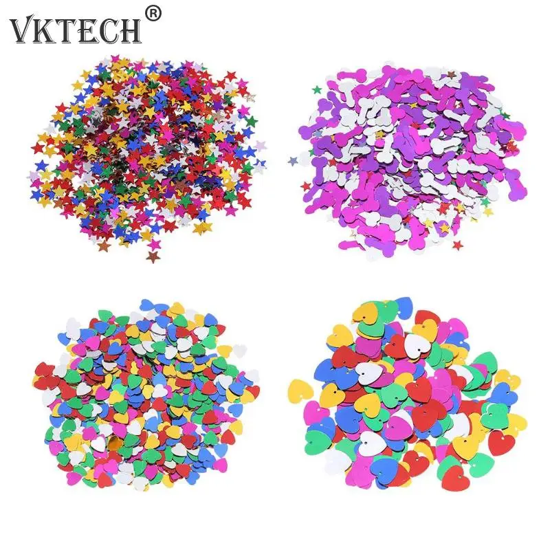 15g Stars Love Heart Table Confetti Sequins Sprinkles Filling Balloons Baby Shower Christmas Wedding Party Decoration
15g Stars Love Heart Table Confetti Sequins Sprinkles Filling Balloons Baby Shower Christmas Wedding Party Decoration