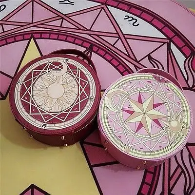 Cosplay Japan Anime Card Captor Sakura Action figure printed Women Girls lolita round Handbag pu Wallet Purse make up Bag Toy
Cosplay Japan Anime Card Captor Sakura Action figure printed Women Girls lolita round Handbag pu Wallet Purse make up Bag Toy