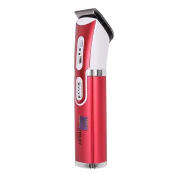 Kemei Red ABS + stainless steel KM-9008 men's battery rechargeable dual-use electric hair clipper
Kemei Red ABS + stainless steel KM-9008 men's battery rechargeable dual-use electric hair clipper