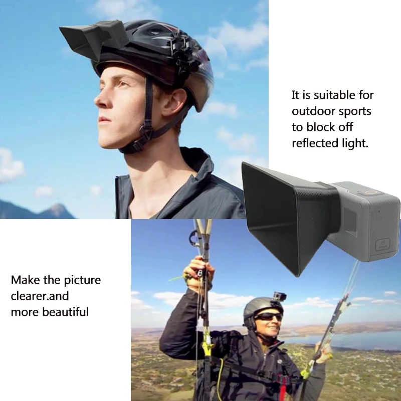 Camera Lens Sun Hood Cover SunShade (2)