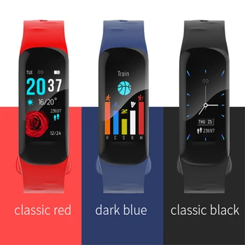 H29 Smart Band color Display Fitness Tracker IP67 Waterproof Smart Bracelet Blood Pressure Heart Rate Monitor for Android iOS
H29 Smart Band color Display Fitness Tracker IP67 Waterproof Smart Bracelet Blood Pressure Heart Rate Monitor for Android iOS