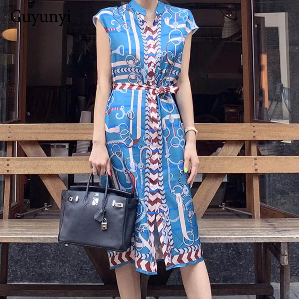 Fashion Geometric Pattern Elegant Shirt Dress Leisurely Vacation Simple Decorative Belt Sleeveless Streetwear Women's Dresses
Fashion Geometric Pattern Elegant Shirt Dress Leisurely Vacation Simple Decorative Belt Sleeveless Streetwear Women's Dresses