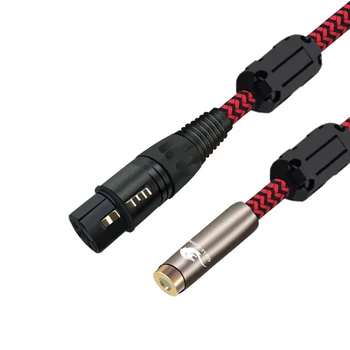 HIFI Female RCA to XLR 3 Pin Female Audio Cable for Mixing Console Amplifier XLR Female to RCA Female OFC Audiophile 1M 2M 3M 5M
HIFI Female RCA to XLR 3 Pin Female Audio Cable for Mixing Console Amplifier XLR Female to RCA Female OFC Audiophile 1M 2M 3M 5M
