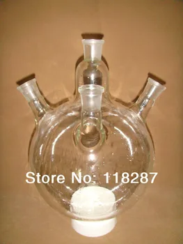 5L,5000ml ,Round bottom flask ,Four necks,Glass Boiling Flask,4-necks,Lab flask,24/29 ground joint
5L,5000ml ,Round bottom flask ,Four necks,Glass Boiling Flask,4-necks,Lab flask,24/29 ground joint