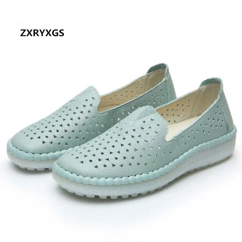 2019 New Hollow Soft Cowhide Shoes Woman Flat Shoes Sandals Fashion Casual Shoes Large Size Trend Shoes Women Flats 4 Colors
2019 New Hollow Soft Cowhide Shoes Woman Flat Shoes Sandals Fashion Casual Shoes Large Size Trend Shoes Women Flats 4 Colors