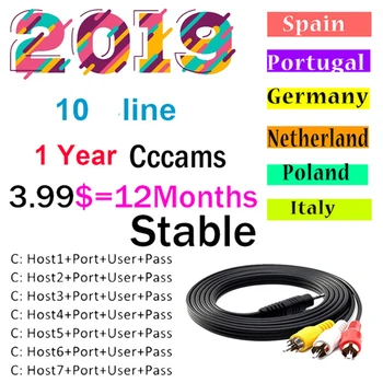 Spain Receptor Clines for 1 year spain/Belgium/UK for freesat v7s DVB-S2 ccam Clines satellite receiver europe channels 7 lines
Spain Receptor Clines for 1 year spain/Belgium/UK for freesat v7s DVB-S2 ccam Clines satellite receiver europe channels 7 lines